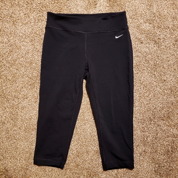Nike Pants & Jumpsuits Womens Nike Black Athletic Leggings With